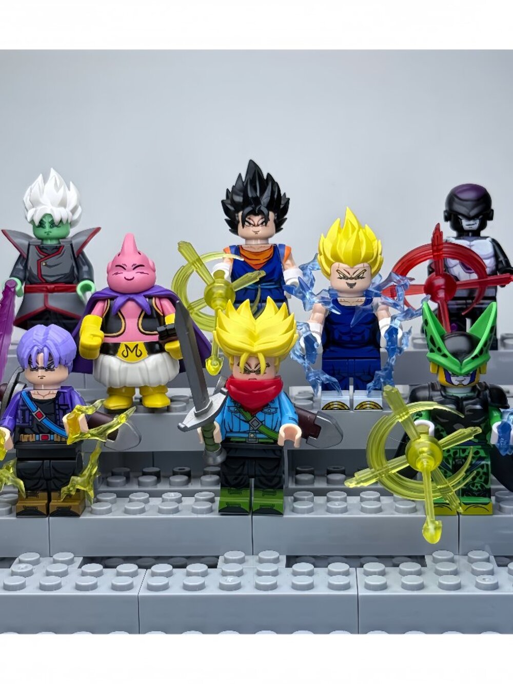 Dragon Ball Z Custom Minifigures Lot of 8